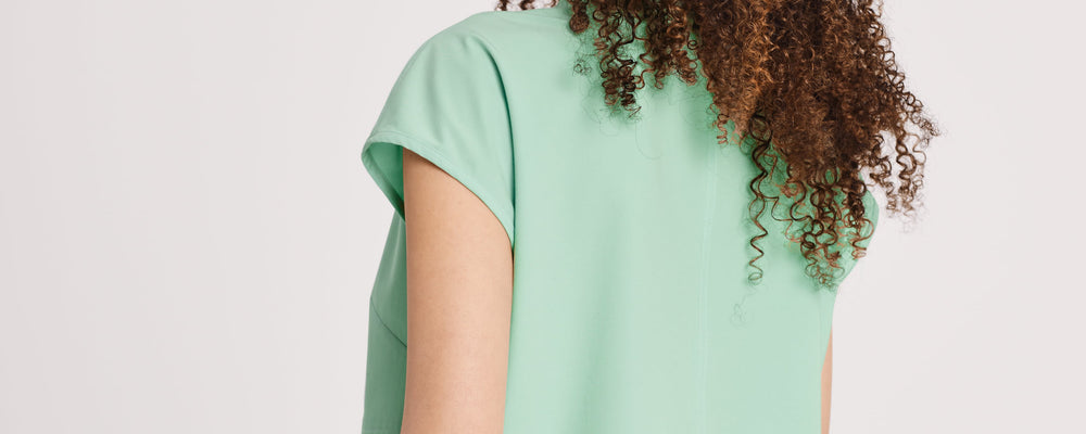 Florence - Moderne Arbeitsbluse mit 2 Taschen